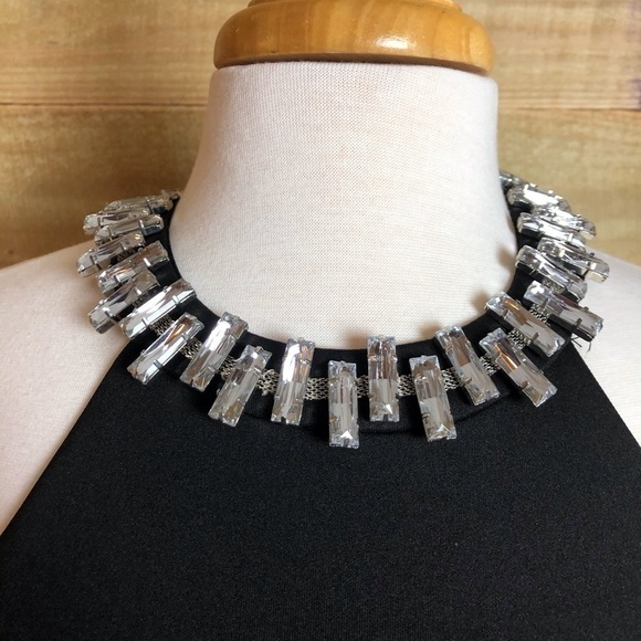 Bisou Bisou Rhinestone Halter cocktail dress,EUC - Picture 6 of 11